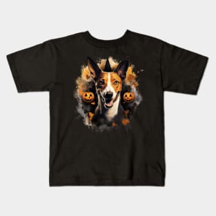 Basenji Halloween Kids T-Shirt